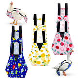 Pañales para gallinas con corbatín de Zaruatu, protección y estilo para tu ave.