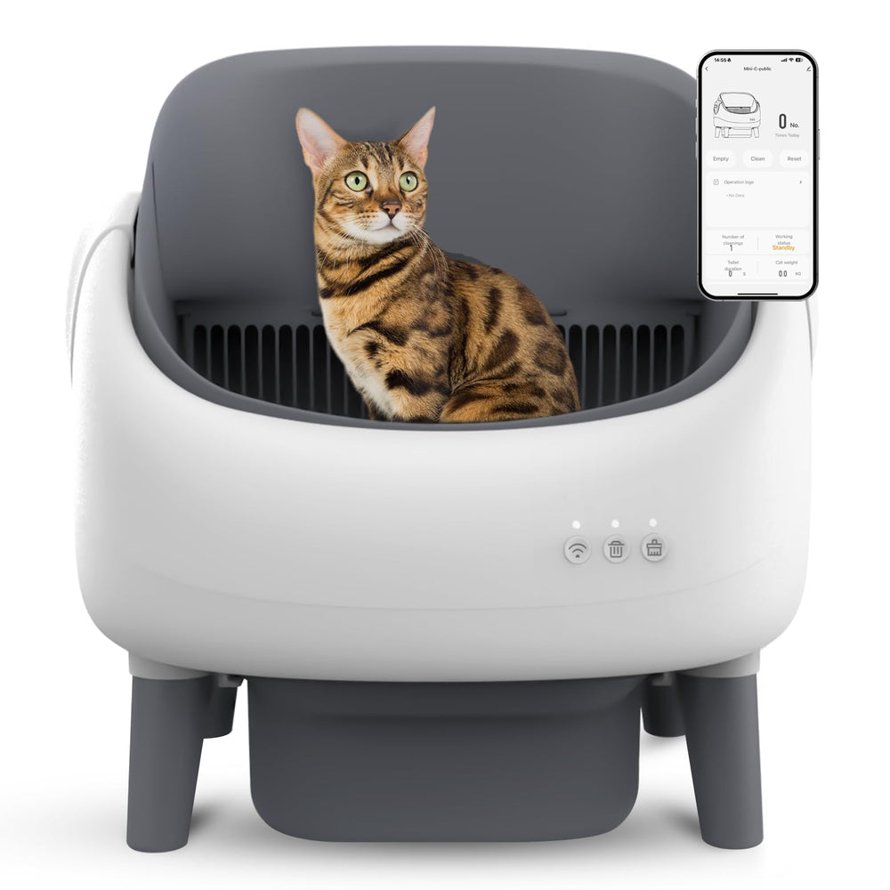 ZeaCotio caja de arena con apertura amplia facilita acceso cómodo para gatos grandes