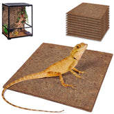 ZeeDix alfombra reptil coco natural 12x12 para terrarios