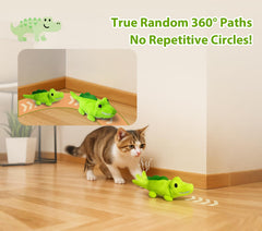 ZeLing HTL Movimiento 360 grados para despertar la curiosidad del felino.