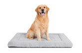 Cama jaula ZENGAOOU con relleno plush lavable para descanso cómodo.