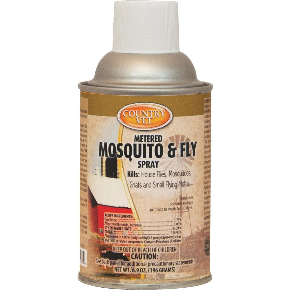 Recambio Zep Country Vet para spray mosquitos y moscas, ideal para uso en exteriores.