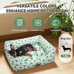 Zerbuger cama lavable a máquina para limpieza rápida.