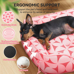 Cama Zerbuger rectangular duradera para mascotas medianas y grandes