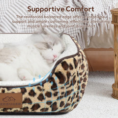 Tacto ultra suave de Zerbuger, ideal para dormir profundamente gatos y perros.