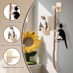 ZESTEFY cuerda de rascado en yute protege muebles.