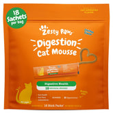 Zesty Paws Gato Mousse Textura Cremosa, premio sabroso para digestión saludable