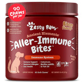 Zesty Paws gomitas suaves para alergias en perros, cuidado de la piel
