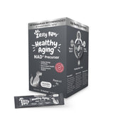 Zesty Paws NAD+ en sobres, dosis para energía celular en perros.