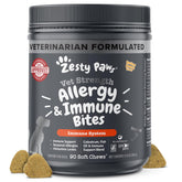 Zesty Paws Vet Strength: botella y alivio de alergias para perros