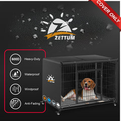 Zettum cierre cremallera y velcro mantiene la cubierta fija.