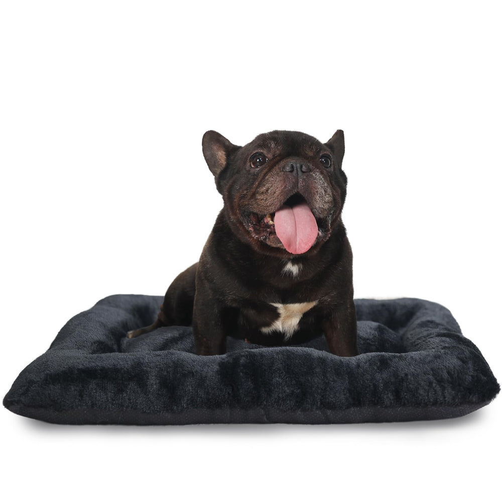 Cama Zihapgpzp para jaula de perro pequeño 24x18 para dormir cómodo.