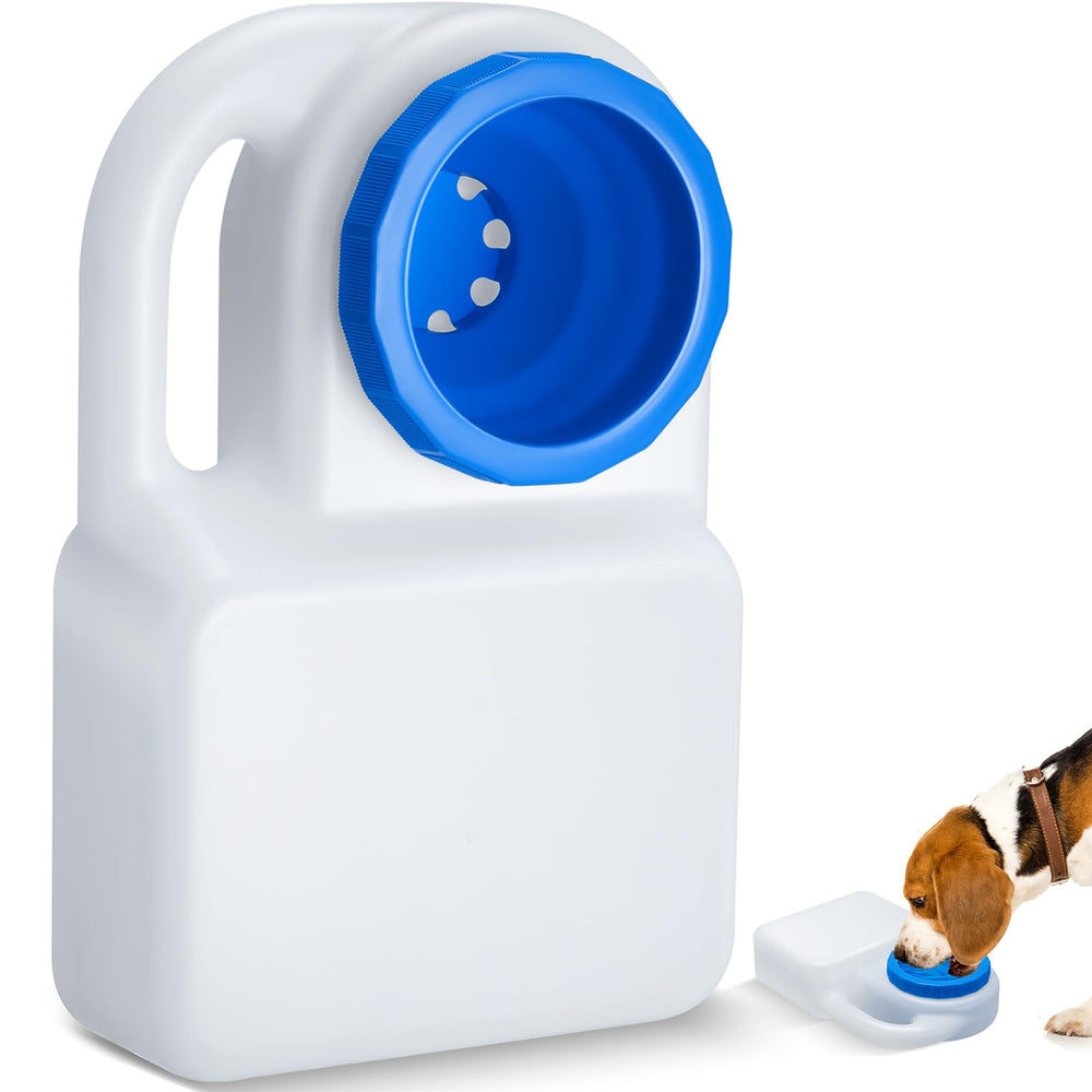 Ziliny cuenco de agua portátil para perros, cómodo para viajes y paseos.