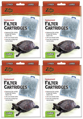Zilla, cartucho de filtro grande para tortugas, kit Deluxe y Premium, mantiene el agua clara.