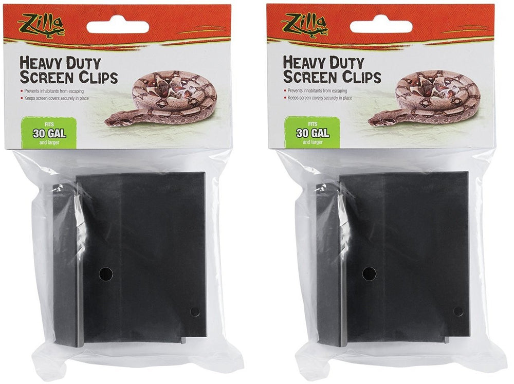 Clips Zilla para terrario, clips de metal duraderos que aseguran la tapa