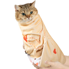 ZINGTERRA Envoltura para gato facilita el cepillado cómodo y seguro.