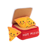 ZippyPaws Pizza Box Burrow: entretenimiento interactivo para perros