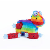 ZippyPaws Burrow Piñata, juguete interactivo para perros pequeños, estimula juego y concentración