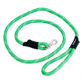 ZippyPaws Climbers: correa sólida para perros grandes, cuerda verde, uso diario.