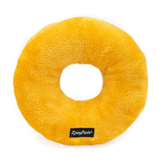 ZippyPaws Jumbo Donutz con dos sonajeros para mayor entretenimiento.