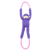 ZippyPaws RopeTugz, cuerda resistente para juegos de tirón duraderos.