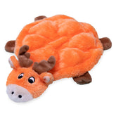 ZippyPaws Squeakie Crawler Moody, alce, diseño para juego interactivo sin relleno