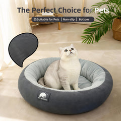 ZNOFAN uso en interiores para gatos con base acolchada y cálida.