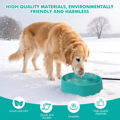 ZOCHIXEL evita-congelacion en invierno, agua disponible para las mascotas.