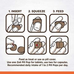 Zoë Pill Pops: sabor res jengibre para perros