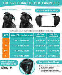 ZOHAN orejeras para perro rosa M: carcasa ABS duradera ante impactos.