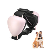 ZOHAN orejeras para perros rosa tamaño M: protección de ruido para salidas al parque.
