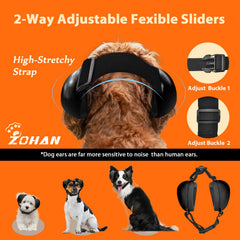 ZOHAN orejeras para perros diseño triangular para mejor ajuste
