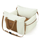 ZOMISIA asiento coche para perro pequeño impermeable con seguridad