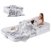 Cama humana ZOMISIA para perros grandes, ideal para dormir junto a la familia.