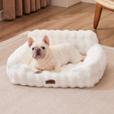 ZOMISIA cama ortopédica para perro pequeño con soporte para cabeza