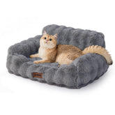 ZOMISIA Cama sofá para gatos en interiores con espuma tipo huevo para apoyar articulaciones.