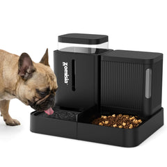 ZOMISIA dispensador de comida para perros con giro de 180 grados para mayor versatilidad.