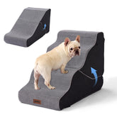 ZOMISIA escalera para perro 2 en 1 para cama, subida estable.