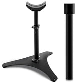 Zonon soporte herrador ajustable con base triangular de metal para caballos.