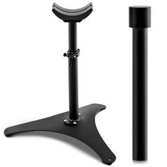 Zonon soporte herrador ajustable con base triangular de metal para caballos.