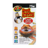 Zoo Med lampara reptil calor foco 75W para zonas específicas del terrario.