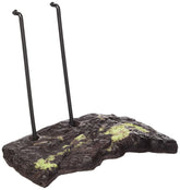 Zoo Med Mini Turtle Dock flotante, plataforma segura para tomar el sol y UVB.