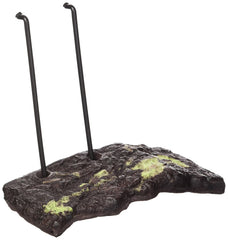 Zoo Med Mini Turtle Dock flotante, plataforma segura para tomar el sol y UVB.