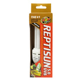 Zoo Med ReptiSun 5.0 UVB – lámpara compacta frontal, iluminación para reptiles tropicales