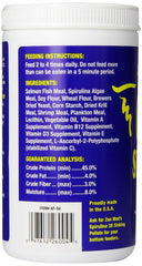Zoo Med Spirulina 20 copos, ingredientes clave para crecimiento saludable de peces