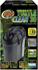 Zoo Med Turtle Clean 30: filtro externo para tortugas, facilita limpieza de hasta 30 galones.