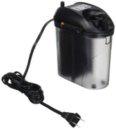 Zoo Med Nano 10 filtro externo, vista frontal, mejora filtración mecánica en acuarios pequeños