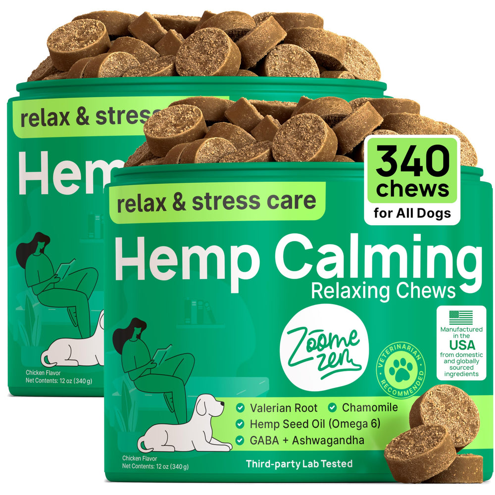 ZOOMEZEN empaque calmantes para perro, ideal para tranquilidad diaria en casa.