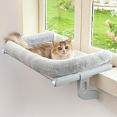 Zoratoo gato-percha-ventana-almohadon-grande: descanso cómodo junto a la luz.