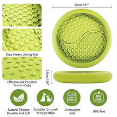 ZOURYNUA Bol Lamer Congelado ideal para premios refrescantes de verano.